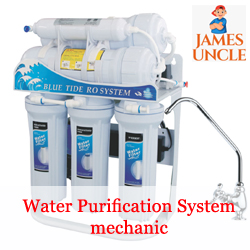 Water Purification System mechanic Mr. Rajib Debnath in Durganagar